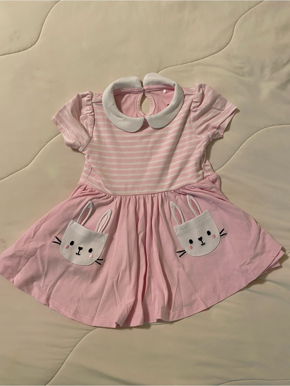 Little Sleepies Bunny Pocket Skater Dress